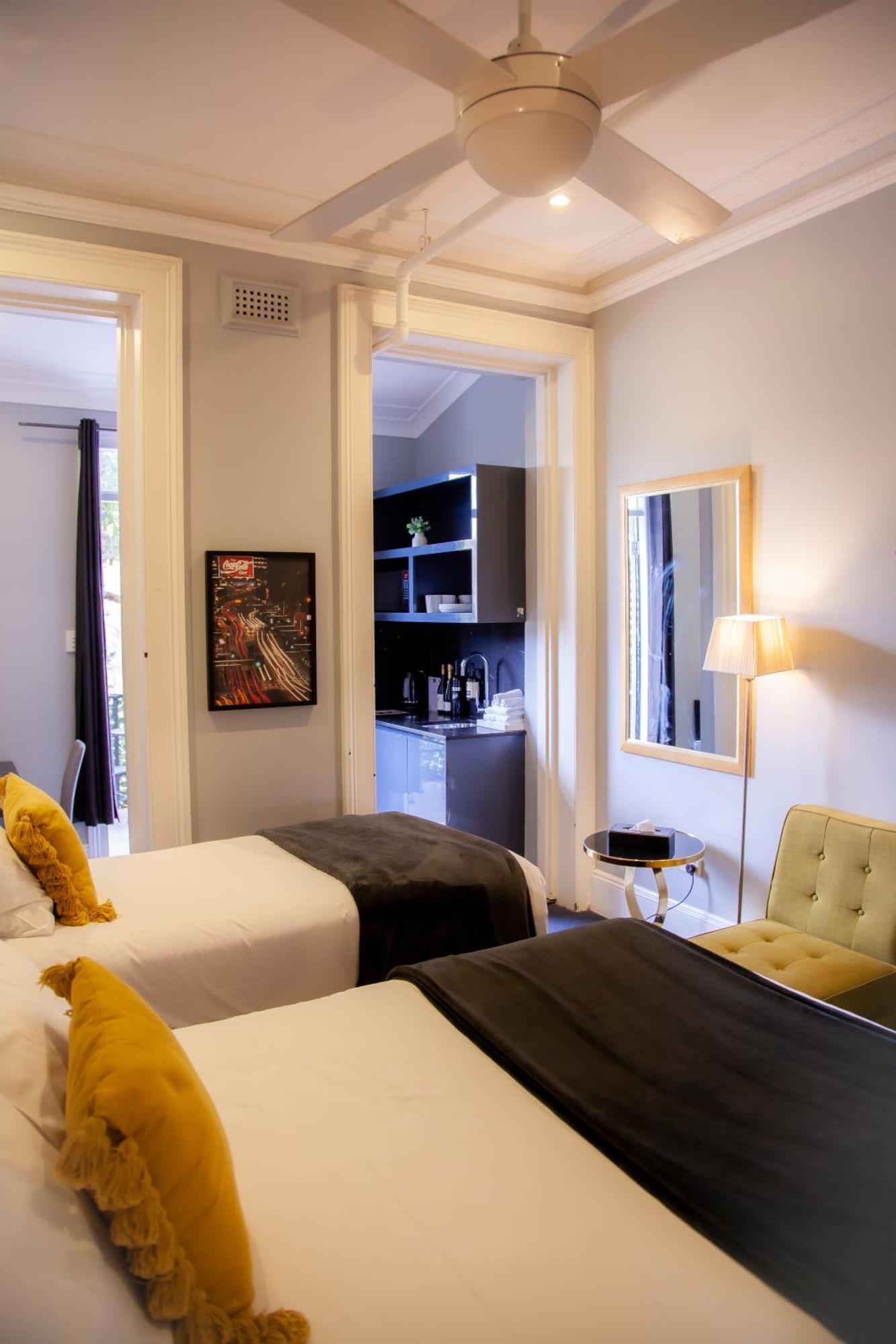 เบย์สวอเตอร์ บูติก ลอดจ์ Hotel ซิดนีย์ ภายนอก รูปภาพ